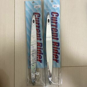 [新品] Nature Boys ネイチャーボーイズ 鉄ジグ カレントライダー 300g2本セット シルバーホロ、アルミシルバー