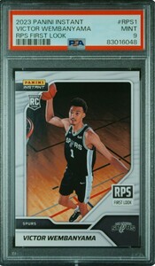 1円 PSA9 Panini Instant Victor Wembanyama RPS Fish Look RC パニーニ インスタント ビクター・ウェンバンヤマ ルーキーカード Wemby