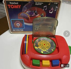 TOMY CD PLAYER ヴィンテージ