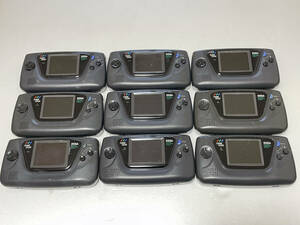 SEGA GAME GEAR セガ ゲームギア HGG-3210　9台セット