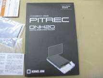 ☆☆KING JIM PITREC DNH20 デジタル名刺ホルダー　SDカード付　動作確認済み　美品　箱　説明書付き☆☆_画像3