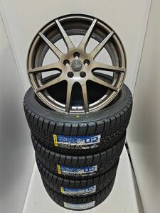 数量限定【86・BRZ・プリウス（30系）】 エンケイ CDR2 7.0-17+48 5/100 ダンロップ ウィンターマックスWM02 215/45R17 2023年製