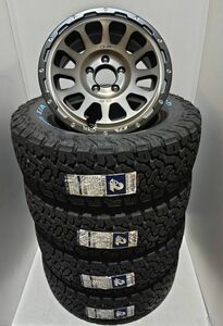 在庫あり デルタフォース オーバル 7.0-16+35 5/114 マットスモークPO BFグッドリッチ オールテレーン 235/70R16 2023年製 新品未使用品