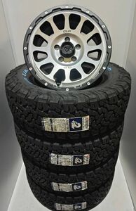 在庫あり デルタフォース オーバル 7.0-16+42 5/114 マットブラックＰＯ BFグッドリッチ オールテレーン 235/70R16 2023年製 新品未使用品