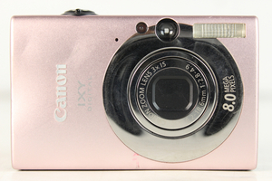 【ト福】 CANON キヤノン IXY DIGITAL イクシーデジタル コンパクトデジタルカメラ 201S PC1271 ピンク系 デジカメ LBZ01LLL11