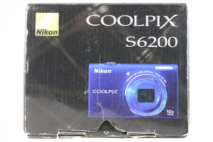 【ト福】Nikon ニコン COOLPIX クールピクス S6200 オーシャンブルー コンパクトデジタルカメラ デジカメ LB297LLL20