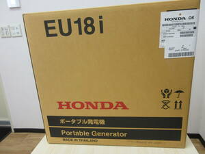 23758 新品 未使用 未開封 HONDA ホンダ ポータブル発電機 EU18i Portable Generater インバータ発電機 保証書有