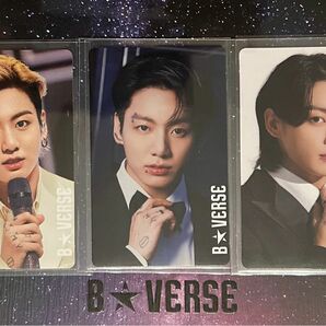 B★VERSE b★verse BTS ジョングク　グク　入場特典トレカ　コンプリート　ベルサール羽田 TMA 展示会