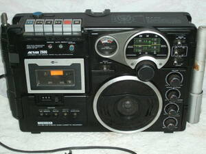 東芝 ラジオカセットレコーダー ACTAS RT-2880 FM/SW/MW 3 BAND CASSETTE RECORDER ジャンクTOSHIBA 昭和レトロ アンティーク