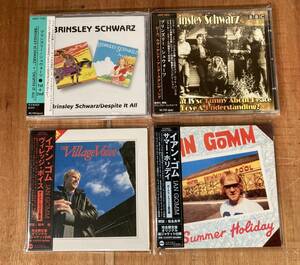 ■全て帯付!美品/廃盤紙ジャケ含む■Brinsley Schwarz 関連CD合計4枚セット■Nick Lowe/Ian Gomm/Village Voice/Summer Holiday