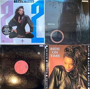 ■まとめて!■Black Box ブラック・ボックス / 2+2、Bright On Time、Ride On Time (米盤/伊盤) シールド付含む LP+12inch 合計4枚セット!