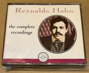 ■未開封!3枚組CD■レイナルド・アーン Reynaldo Hahn / 録音全集 the complete recordings (Romophone 82015-2) UK盤