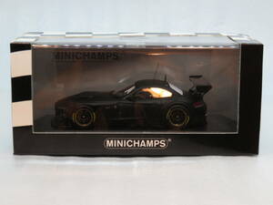 ★☆MINICHANPS 437 172500 BMW Z4 GT3 plain body satin black☆★