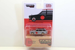 【チェイスカー・シークレット】 mijo特注 ターマック 1/64 ダットサン ブルーバード510 ワゴン　61C000