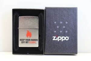 zippo ジッポー KEEP YOUR HANDS OFF MY FLAME 2015年製 　61AGE0