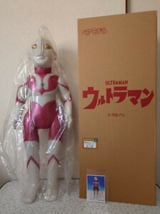  Bear model double extra-large Ultraman pearl molding red line Ver. sofvi jpy . Pro big sofvi made in Japan approximately 70cm 61H0C00