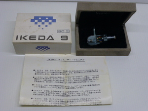 ■　イケダ　MCカートリッジ　IKEDA 9CⅡ　9C2　カートリッジ　ヘッドシェル　元箱付きジャンク