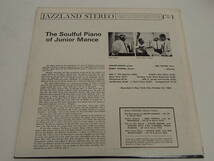 ●US　ORPHEUM盤　THE SOULFUL PIANO OF JUIOR MANCE　JAZZLAND 930S　中古_画像3