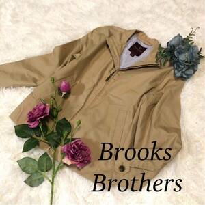 BrooksBrothers ブルックスブラザーズ レディース 女性 ベージュ コート ジャケット ブルゾン 上着 春コーデ 春アウター Mサイズ