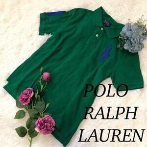 POLORALPHLAUREN ポロラルフローレン POLO ポロ RALPHLAUREN ラルフローレン レディース Sサイズ キッズ 150cm 半袖 ポロシャツMサイズ