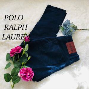 POLORALPHLAUREN ポロラルフローレン POLO ポロ RALPHLAUREN ラルフローレン メンズ 男性 紳士服 ベロアパンツ ボトムス ネイビー Mサイズ