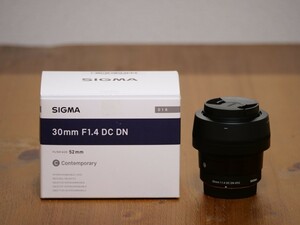 SIGMA 30mm F1.4 DC DN マイクロフォーサーズ