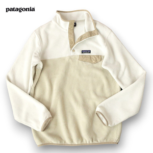 patagonia Synchilla Snap-T スナップT プルオーバーフリース　ナチュラル×ベージュ (M)