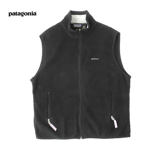 カナダ製 patagonia パタゴニア SYNCHILLA フリースベスト SP01 ブラック (L)