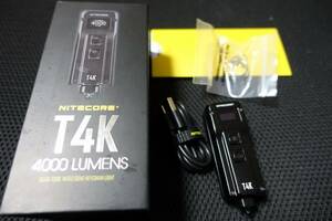 NITECORE T4K 4000ルーメン　有機ELディスプレイ