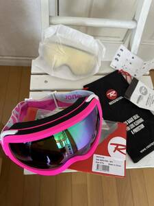  новый товар обычная цена 16,500 иен ROSSIGNOL Rossignol лыжи сноуборд защитные очки от снега замена 2 листов линзы для взрослых RG5 HERO PINK SPH