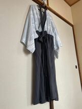 【即決　送料込み】ゆる袴（商品名）　袴　着物 和服 衣装 男性用　女性可　ワンピース　和風　コスプレ　値下げ致しました_画像5