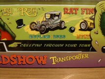 ラットフィンク トレーラー auto world ED ROTH RAT FINK HOT ROD CUSTOM MOONEYES オートワールド エドロス ムーンアイズ カスタム 1/64_画像4