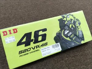 [新品40%OFF開始]DIDチェーン 520VR46 110L●XR250.CRF250L.NSR250.GB350.ホーネット250.SR400.TZR250.Dトラッカー.ニンジャ250SLに？