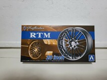 定形外220円　アオシマ　ザチューンドパーツ　1/24 トラフィックスター　RTM 20インチ　　未組立品_画像5