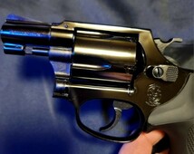 マルシン S&W M36 チーフスペシャル 2インチ Wディープブラック 6㎜Xカートリッジ_画像6