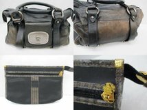 【ジャンク】ブランド　ノーブランド　バッグ　まとめて　CELINE　BALLY　FENDI　COACH　ETRO　FURLA_画像2