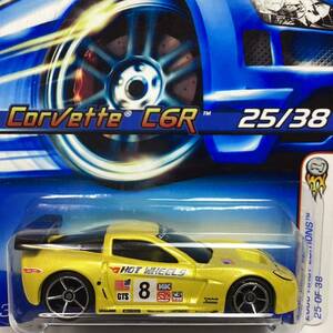 ☆ホットウィール☆ シボレー コルベット C6R 黄色　Hot Wheels 