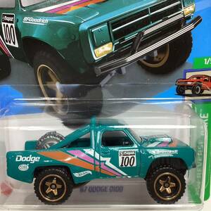 Bアソート ☆ホットウィール☆ '87 ダッジ　D100 Hot Wheels