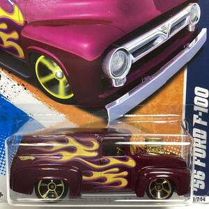 ☆ホットウィール☆ '56 フォード　F-100 フレイムス　Hot Wheels 