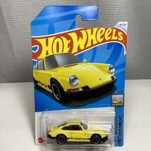 Bアソート ☆ホットウィール☆ ポルシェ 911 カレラ RS 2.7 黄色　Hot Wheels_画像2