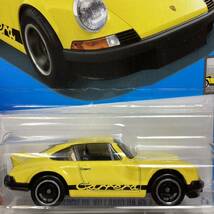 Bアソート ☆ホットウィール☆ ポルシェ 911 カレラ RS 2.7 黄色　Hot Wheels_画像1