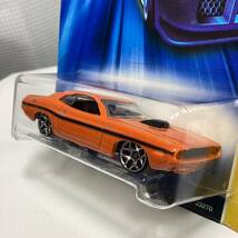 ☆ホットウィール☆ '70 ダッジ チャレンジャー　　ヘミ　オレンジ　Hot Wheels _画像3