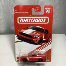 【Target限定】☆マッチボックス☆ 2019 フォード　マスタング　クーペ　マッチボックス版　レッドエディション　MATCHBOX_画像2