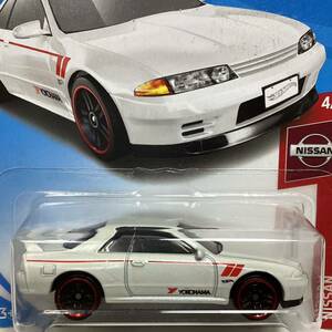 ☆ホットウィール☆ ニッサン　スカイライン　GT-R R32 白　Hot Wheels 