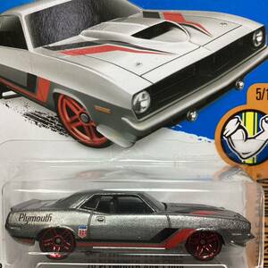 【Walmart限定 ザマック】☆ホットウィール☆ '70 プリマス　AAR クーダ　バラクーダ　ZAMAC Hot Wheels