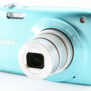 ★極上品★ニコン Nikon COOLPIX S3300 ミントグリーン ★元箱・付属品多数★ LL980#959の画像2