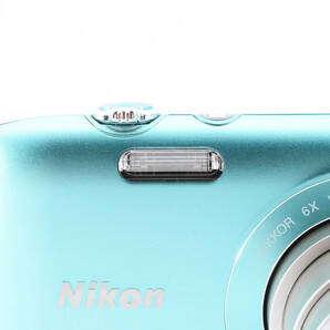 ★極上品★ニコン Nikon COOLPIX S3300 ミントグリーン ★元箱・付属品多数★ LL980#959の画像9