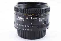 ★良品★ニコン Nikon AF NIKKOR 50mm F1.8 ★ L330#939_画像8