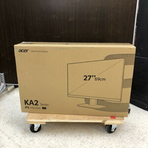 【未開封・未使用】　acer KA272Ebmix LCD Monitor 27型　ワイド　IPSパネル搭載、非光沢　ブラック　(N60111_2_60suy)