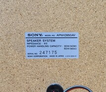 SONY ソニー Liberty Club XO-950W システムコンポ レコード PS-LX35P ステレオレシーバー HST-950W スピーカー APM-D950AV 中古_画像7